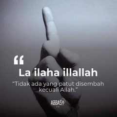 Tanda orang munafik.